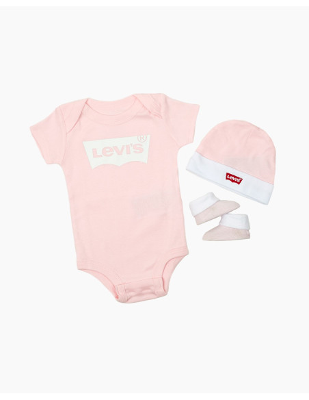 LEVI´S  Batwing Onesie Hat Bootie - Pack Bebé