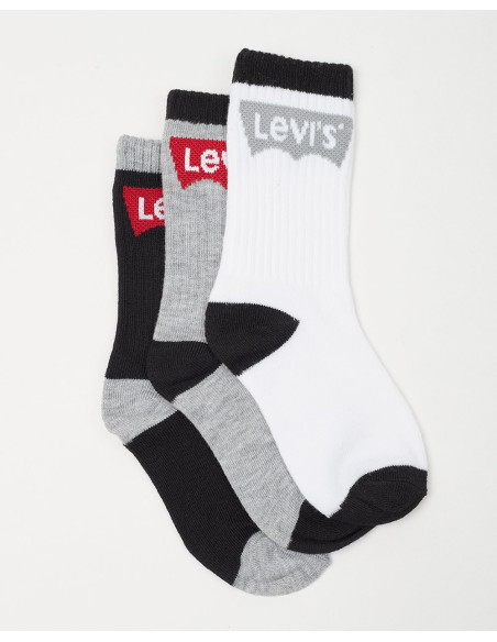 LEVI´S  Batwing Regular Cut 3Pk - Calcetines