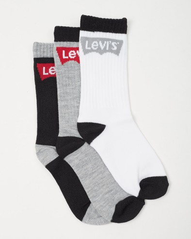 LEVI'S Batwing Regular Cut 3Pk - Socken