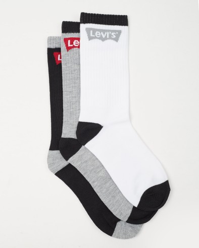 LEVI'S Batwing Regular Cut 3Pk - Socken
