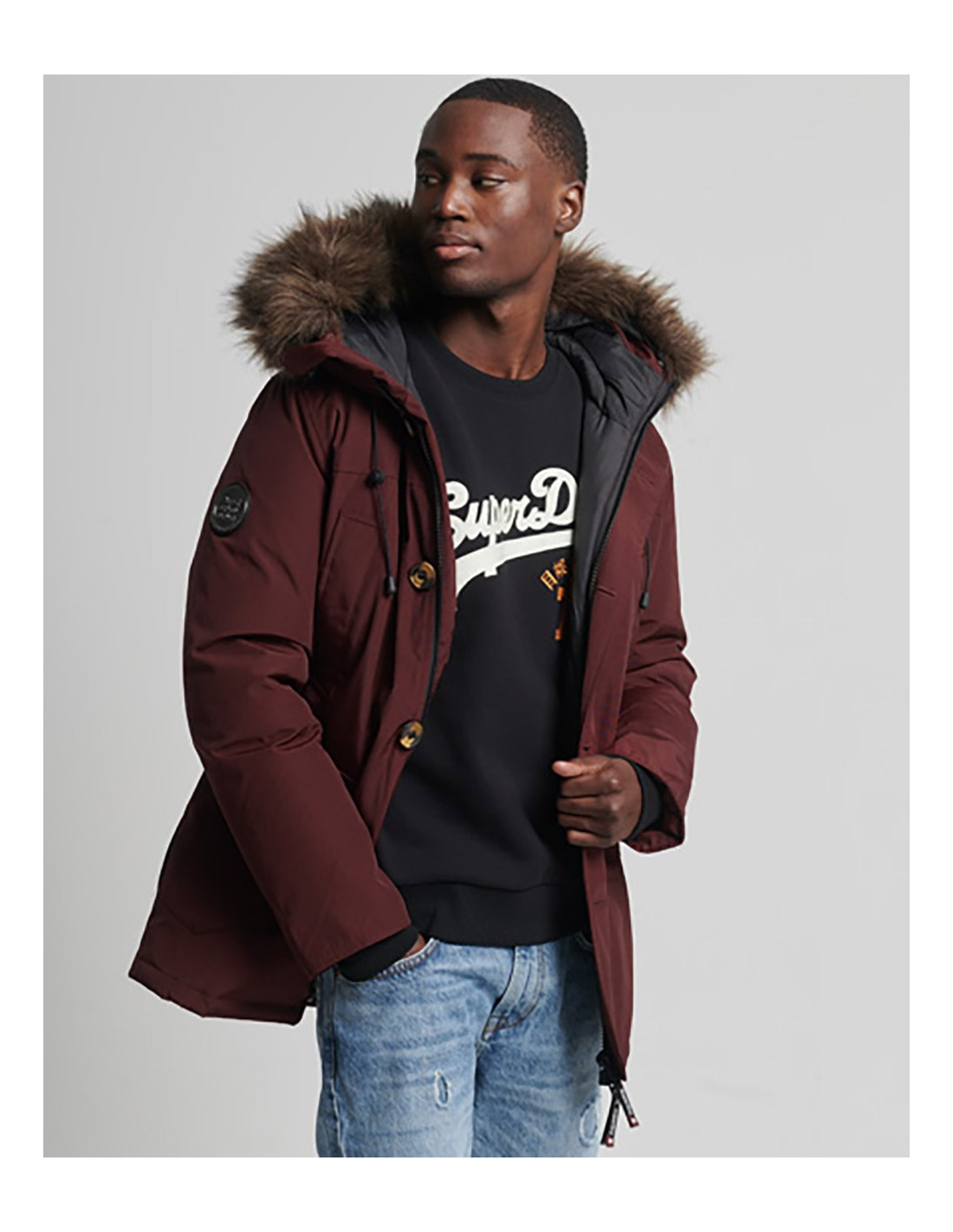 Edelsteen Hoofdstraat manager SUPERDRY -Rookie Down Parka