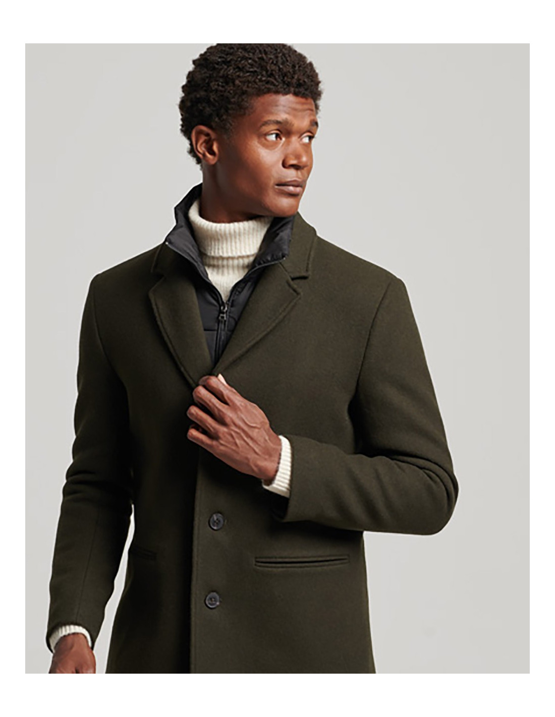 Superdry wool shop jacket