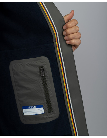 K-WAY Thomas Bonded - Longo - Jaqueta