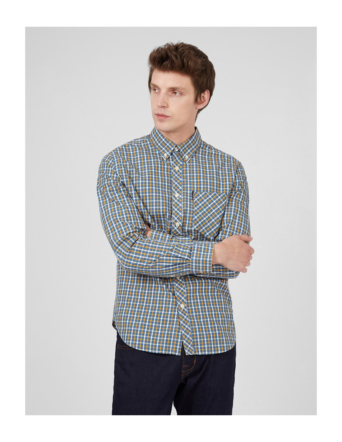 BEN SHERMAN Signature House Check  - Camisa