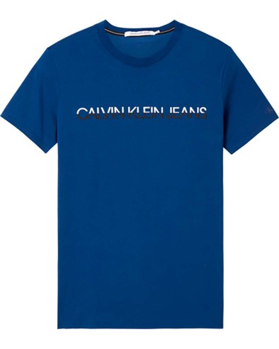 CALVIN KLEIN Logo Instit - T-Shirt