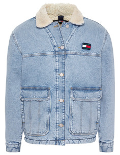 TOMMY HILFIGER Worker Sherpa Chaqueta Vaquera