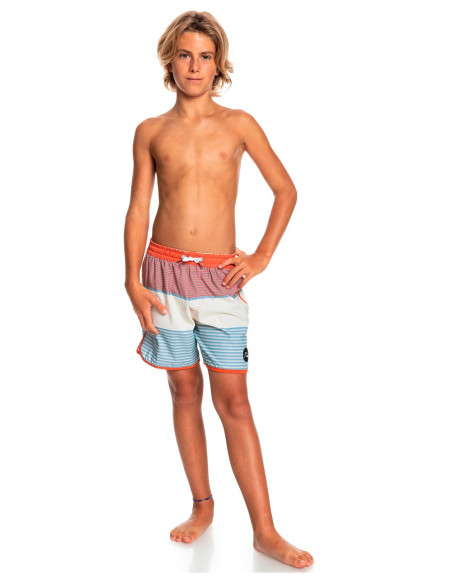 Calção de banho QUIKSILVER Ocean Scallop Str Juvenil 14