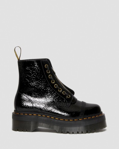 DR MARTENS Sinclair Distressed Patent - Boots