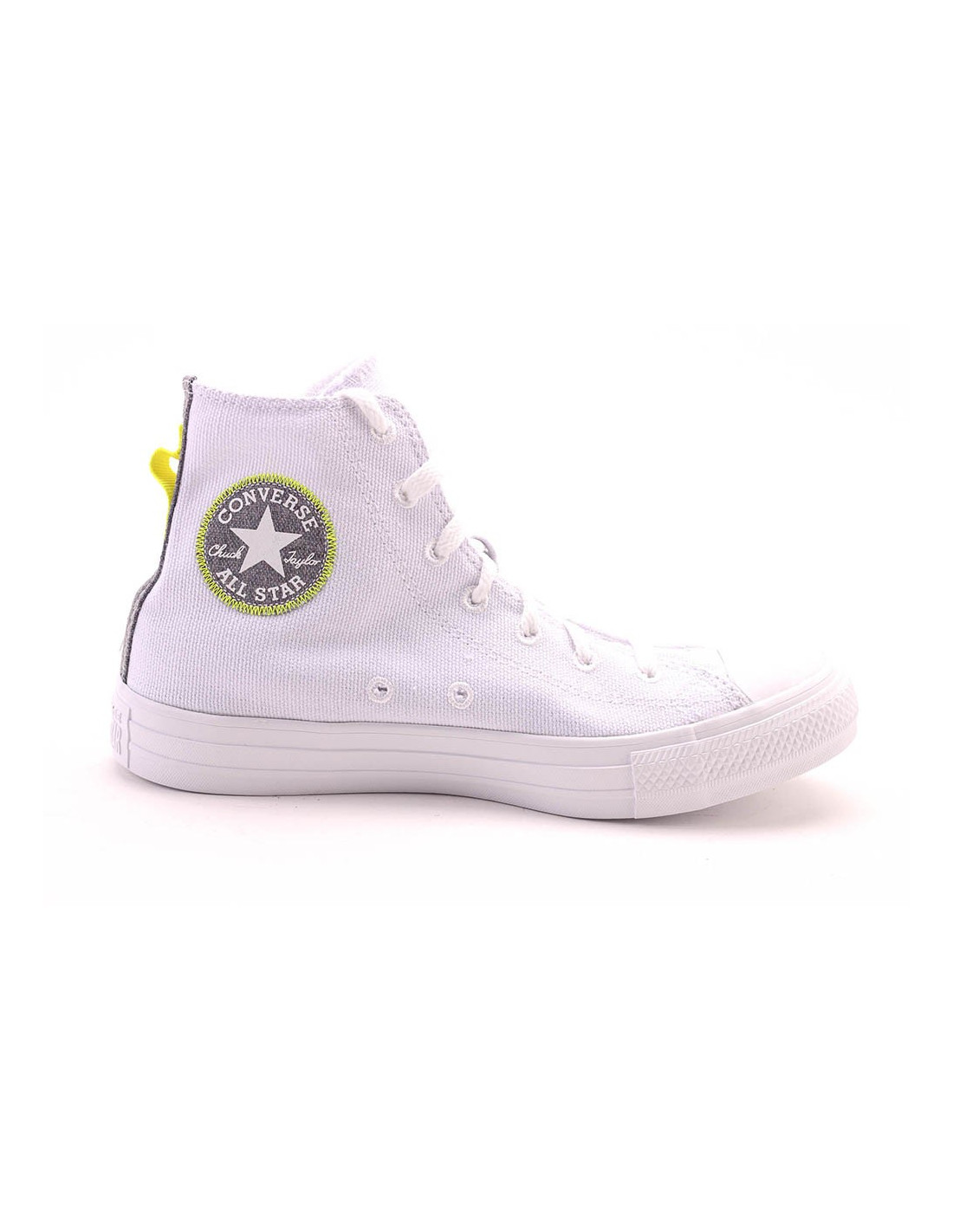 CONVERSE CTAS HI WHITE LEMON VENOM BLACK Sneakers