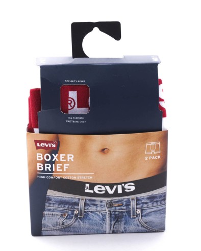 LEVI'S 2-Pack Solid Basic – Boxershorts