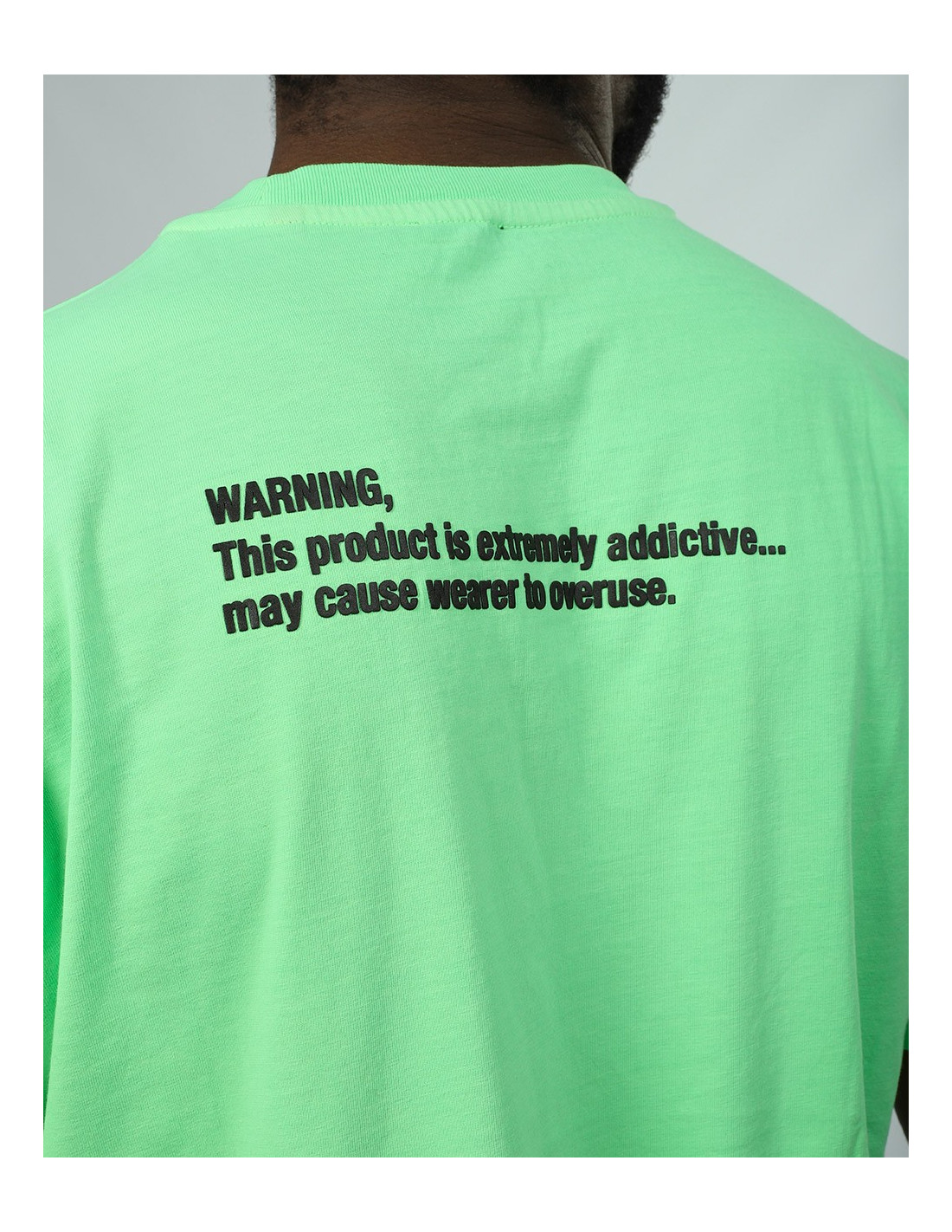 関税込【DIESEL】Just Neon short sleeve T-shirt★Green★ロゴ DIESEL T-JUST-NEON - T-shirt