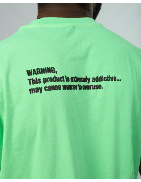 関税込【DIESEL】Just Neon short sleeve T-shirt★Green★ロゴ DIESEL T-JUST-NEON - T-shirt