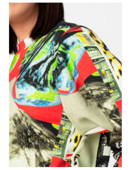 DIESEL F-ANG-ZIP-V43 - Sweatshirt