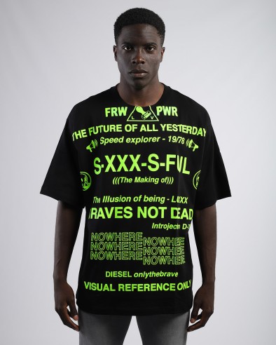 DIESEL T-BALL-X2 - T-shirt