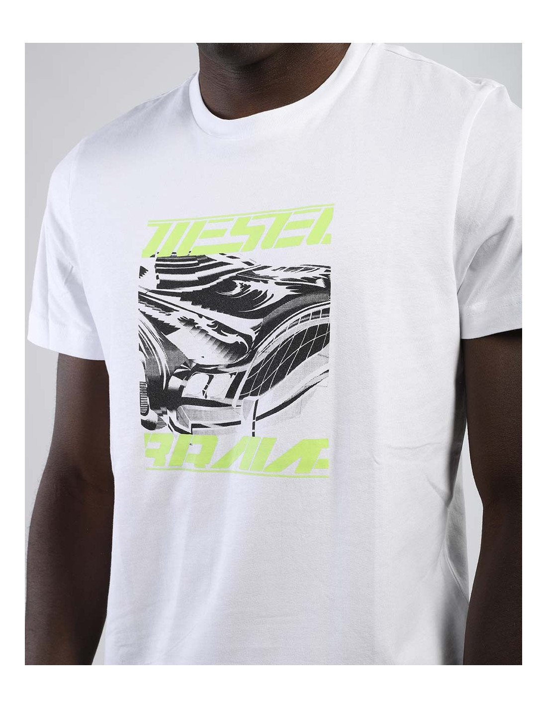 関税込【DIESEL】Diegos K33 short sleeve T-shirt★White★ロゴ Diesel T-Diego-QA Peel Logo White T-Shirt : Amazon.ca