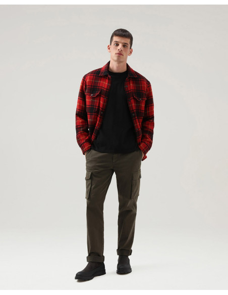 WOOLRICH – Alaskan Bonded Overshirt