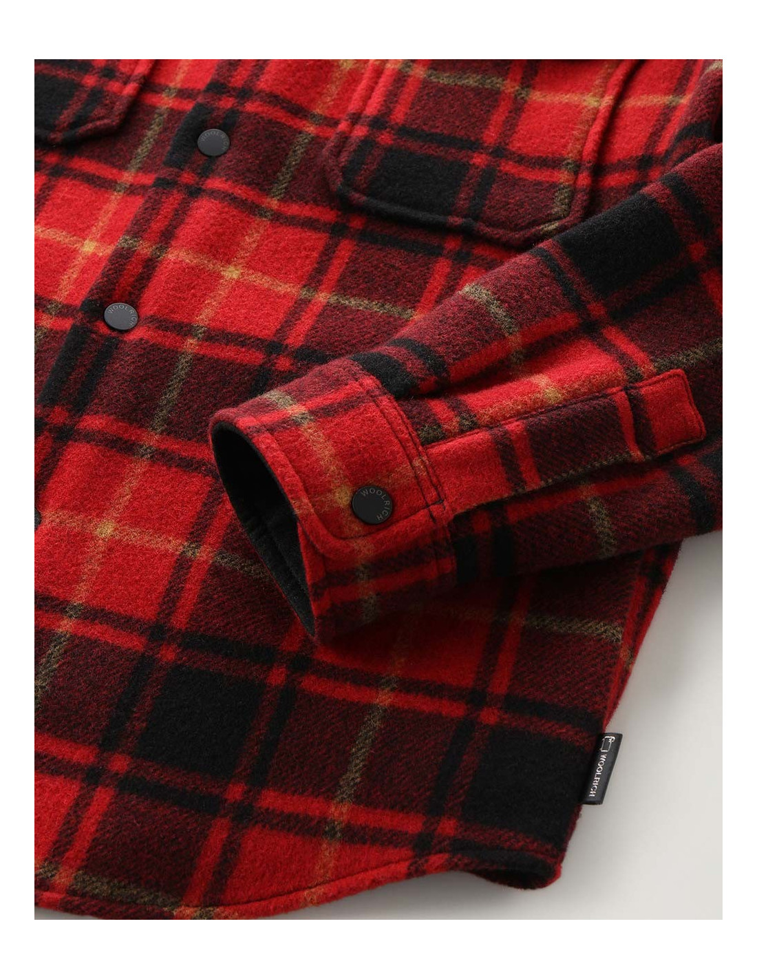 WOOLRICH - Alaskan Bonded Overshirt WOOLRICH - Alaskan Bonded Overshirt