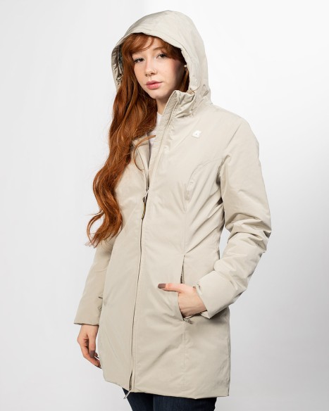 K-WAY Denise Warm Cotton Handfeel - 3/4 Longitud - Chaqueta
