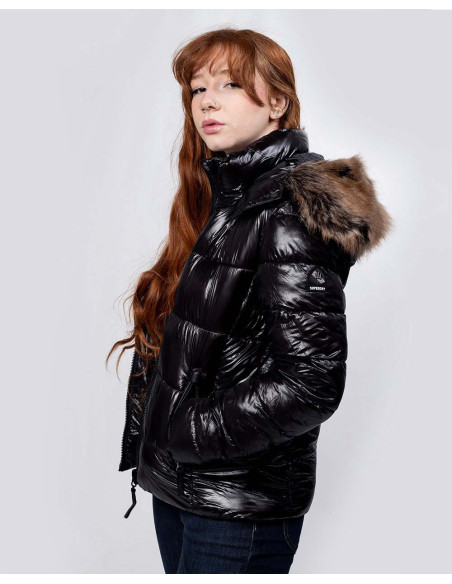 SUPERDRY Code Mtn Hooded Fuji Shine Jkt - Chaqueta