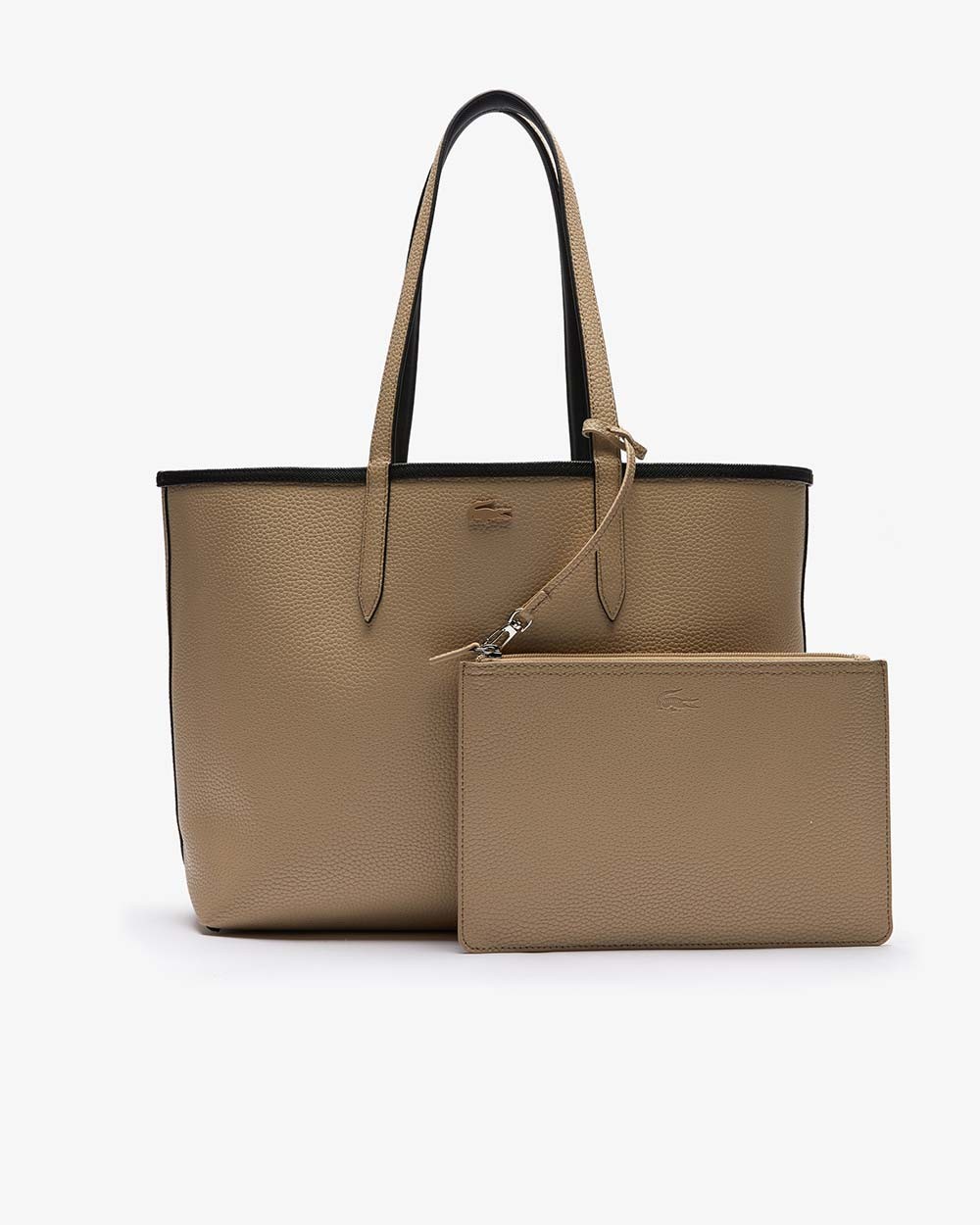 Lacoste Beige Tote Bags