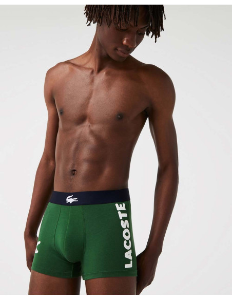 LACOSTE 5H1803-00 - Lot de 3 boxers