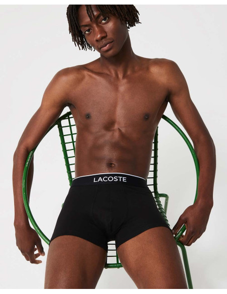 LACOSTE 5H3411-00 - Lot de 3 boxers