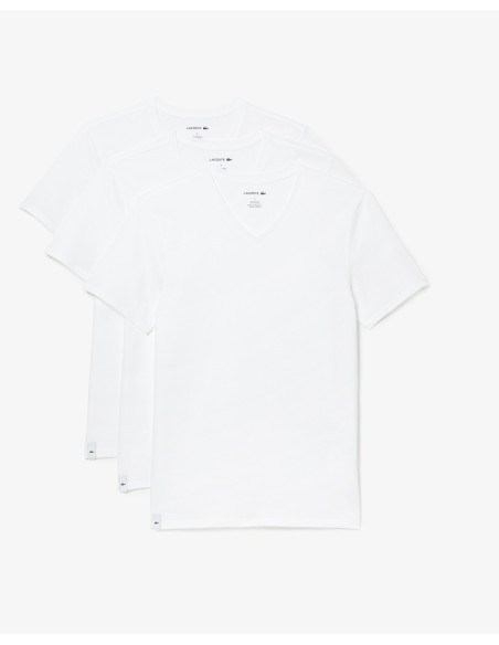 LACOSTE TH3374-00 – 3er-Pack Unterhemden