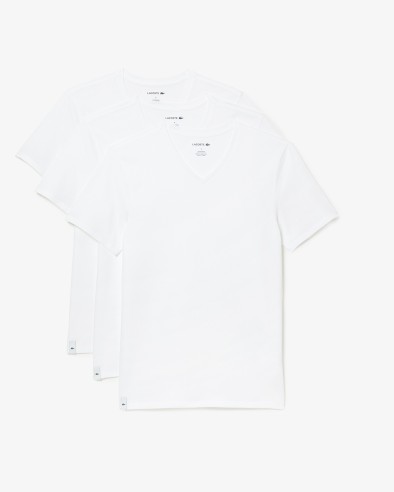 LACOSTE TH3374-00 - 3 Pack of undershirts