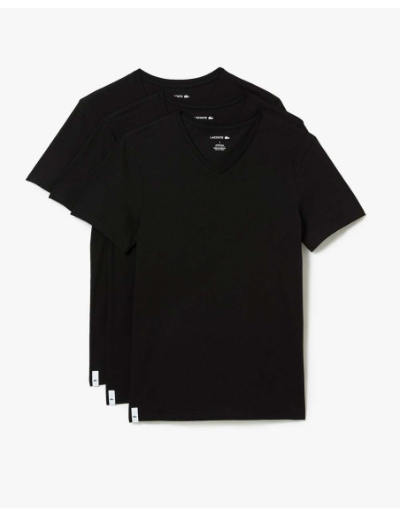 LACOSTE TH3374-00 – 3er-Pack Unterhemden