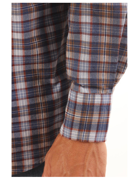 GANT Indigo Check - Hemd