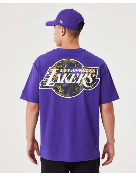 Camiseta Loslak com logotipo da equipe grande NEW ERA