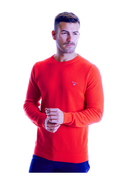 GANT – Pullover mit Rundhalsausschnitt