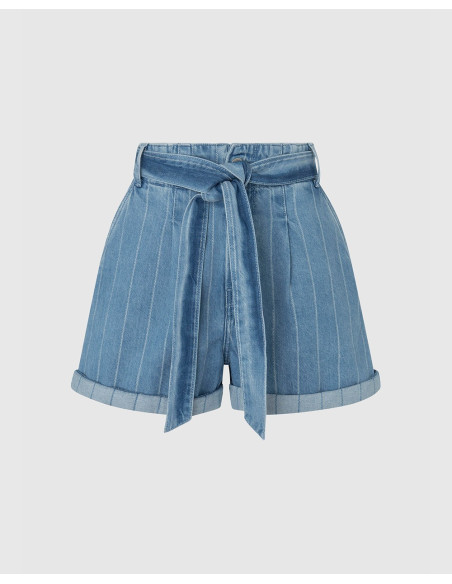 PEPE JEANS Kaylee Stripe - Pantalon Corto