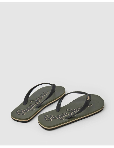 PEPE JEANS Bay Beach Logo M - Flip-Flops