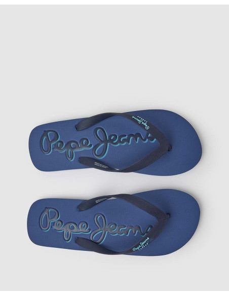 PEPE JEANS Bay Beach Logo M - Flip-Flops