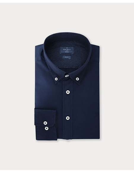 HACKETT Oxford tinto in capo - Camicia