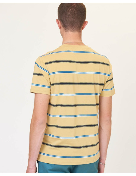 BEN SHERMAN T-shirt à rayures collégiale - T-shirt