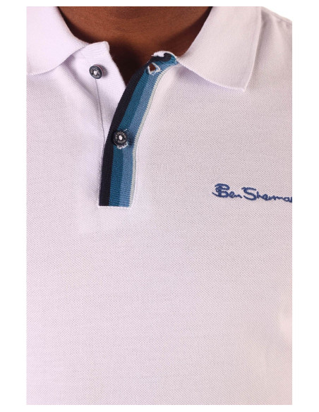 BEN SHERMAN Placket Interest - Polo