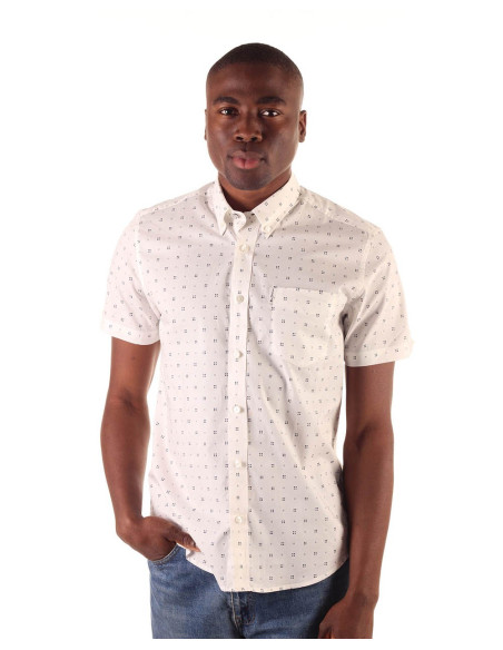 BEN SHERMAN Ss Scattered Geo Print - Camisa