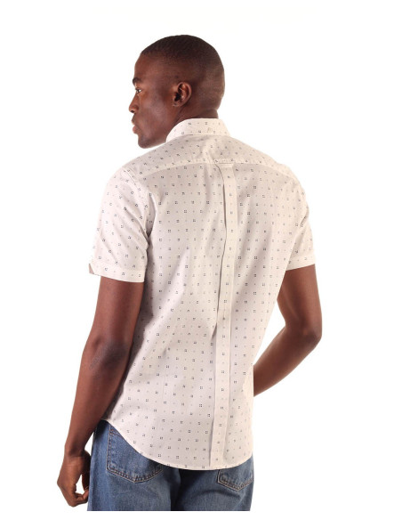 BEN SHERMAN Ss Scattered Geo Print - Camisa
