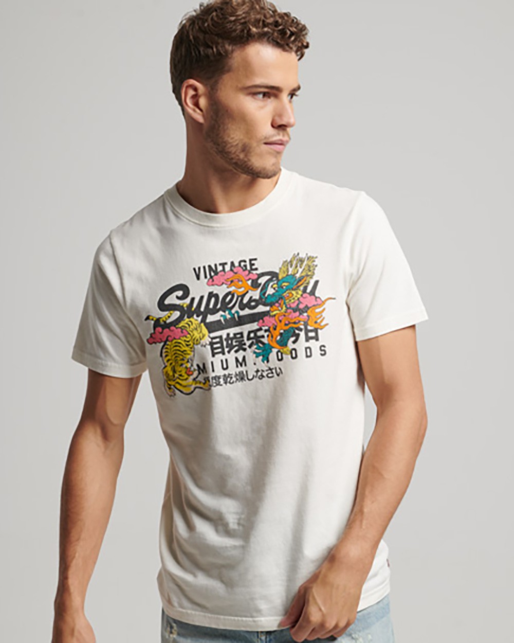 SUPERDRY Vintage Vl Narrative - Camiseta