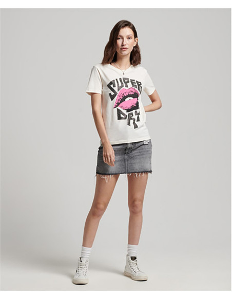SUPERDRY Vintage Lo-Fi Poster  - Camiseta