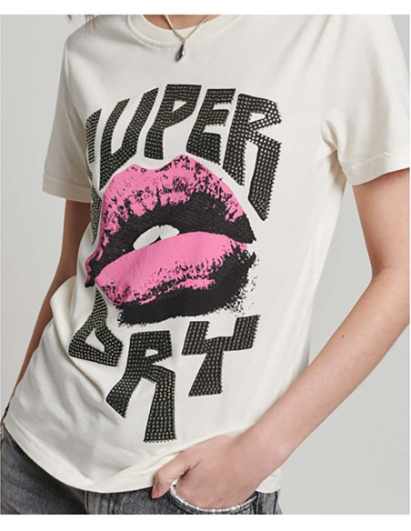 SUPERDRY Vintage Lo-Fi Poster  - Camiseta