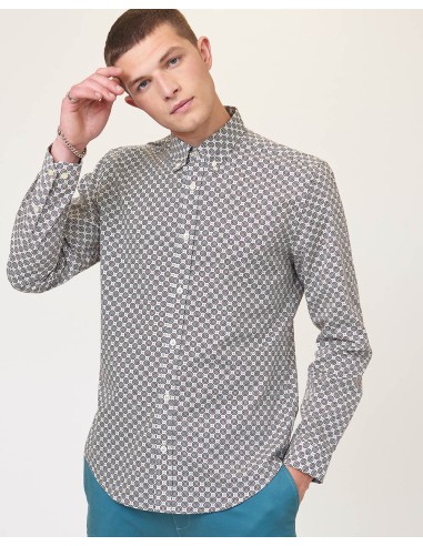 BEN SHERMAN Ls Mini Foulard Print - Shirt