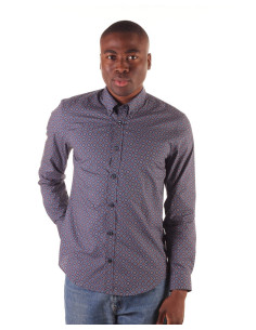 BEN SHERMAN Ls Mini Foulard Print - Camisa 2