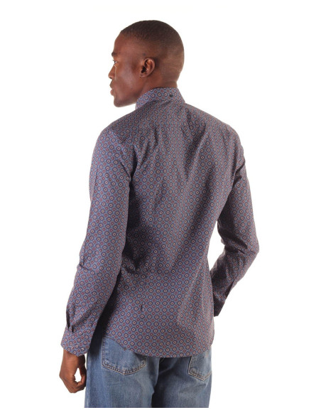 BEN SHERMAN Ls Mini Foulard Print – Hemd