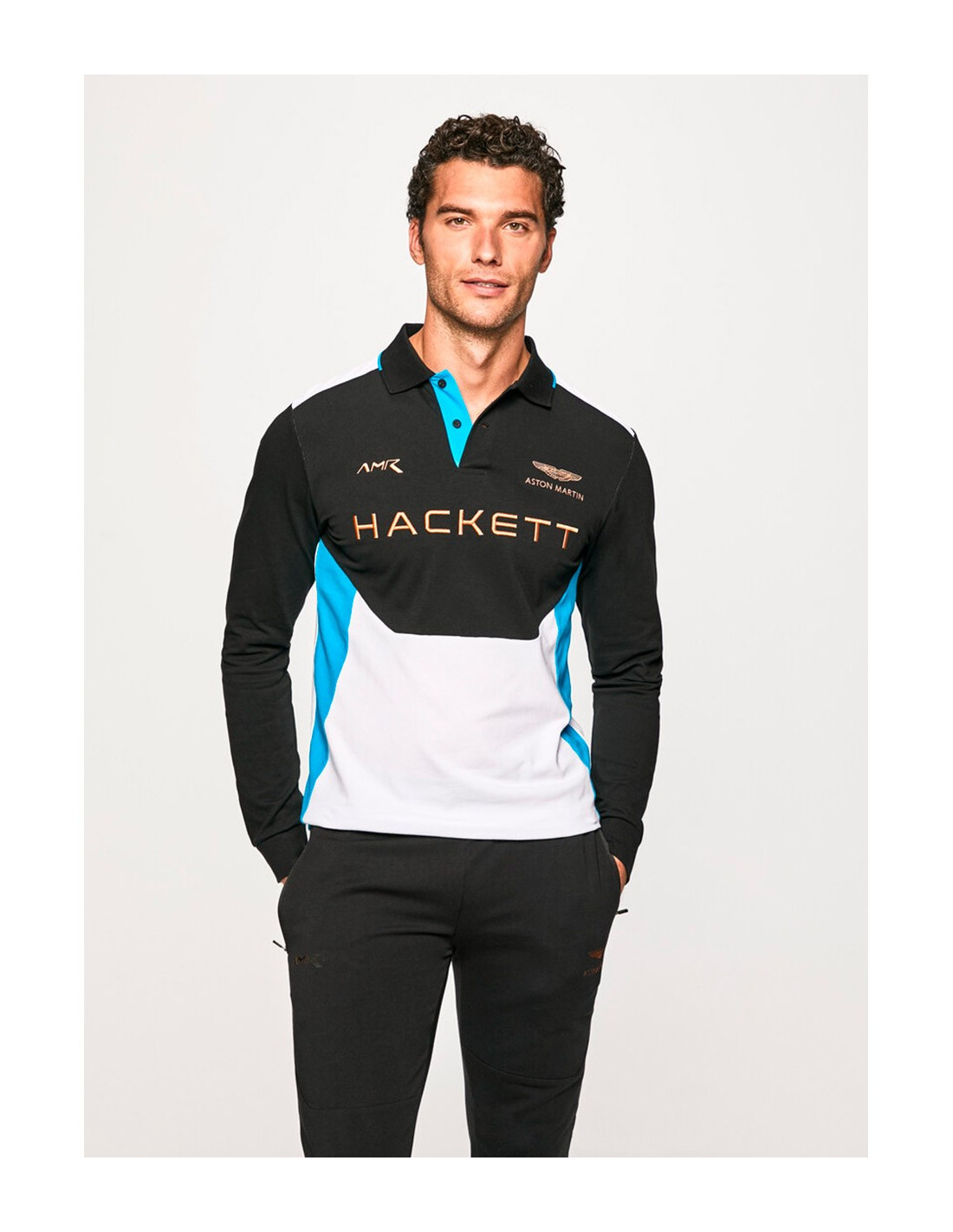 Hackett long sleeve clearance polo