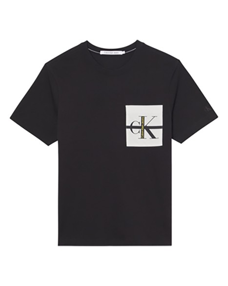 Calvin Klein Jeans MONOGRAM Cinza - Entrega gratuita   ! -  Textil T-Shirt mangas curtas Crianca 25,20 €