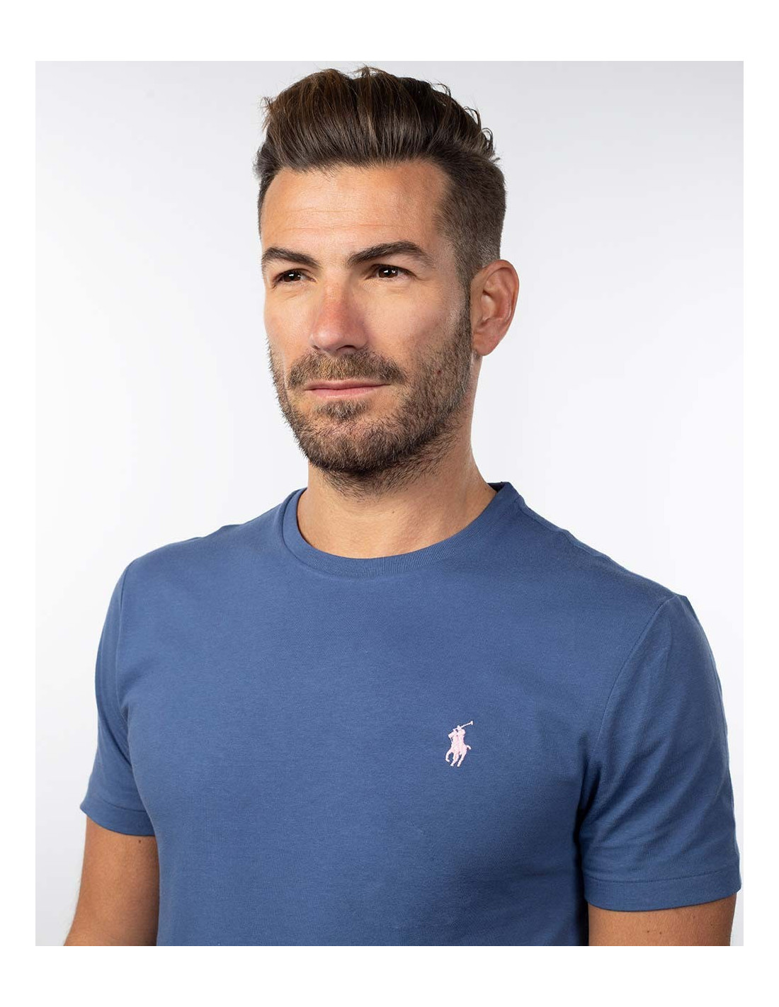 Tシャツ・カットソー POLO RALPH LAUREN Men T-shirt Blue 1 710671438 407 POLO RALPH LAUREN 710671438 - T-shirt