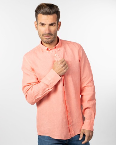 HACKETT Garment Dyed - Hemd